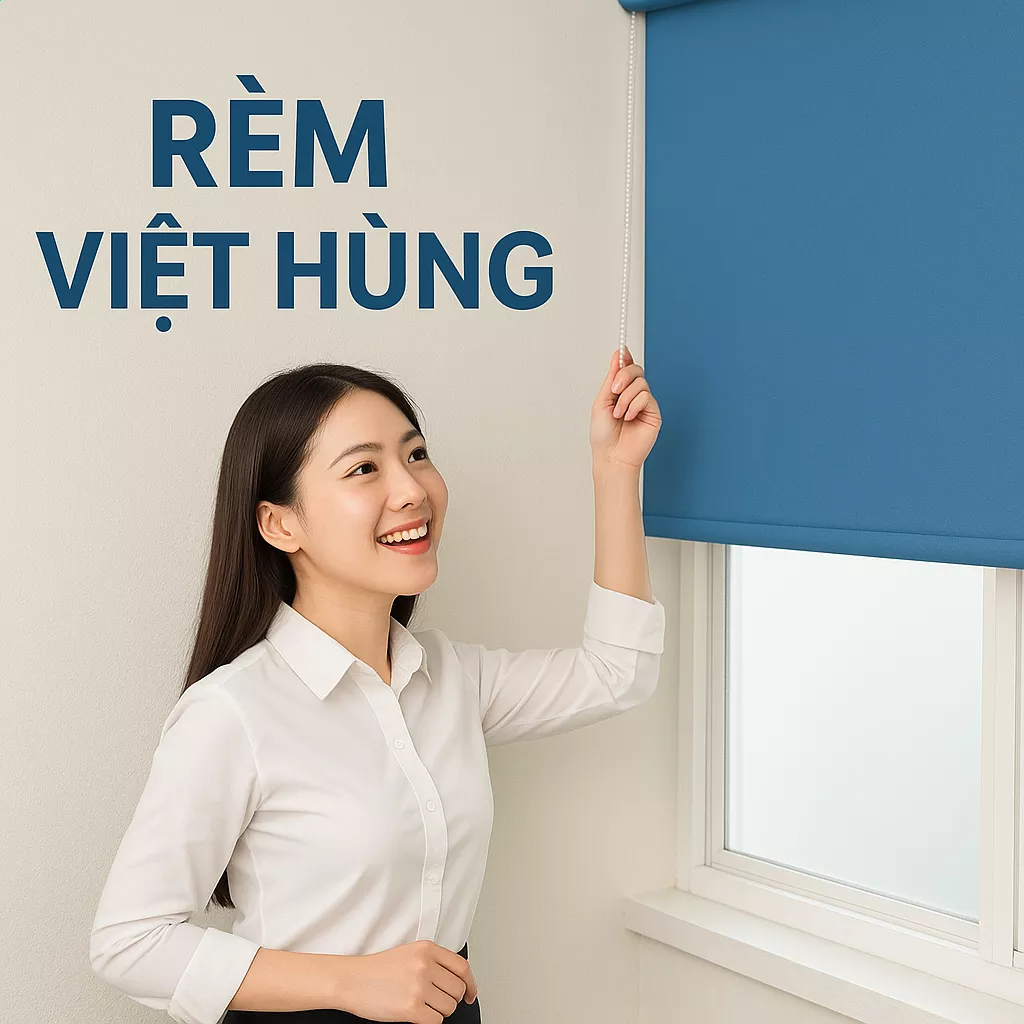 mẫu rèm cuốn văn phòng
